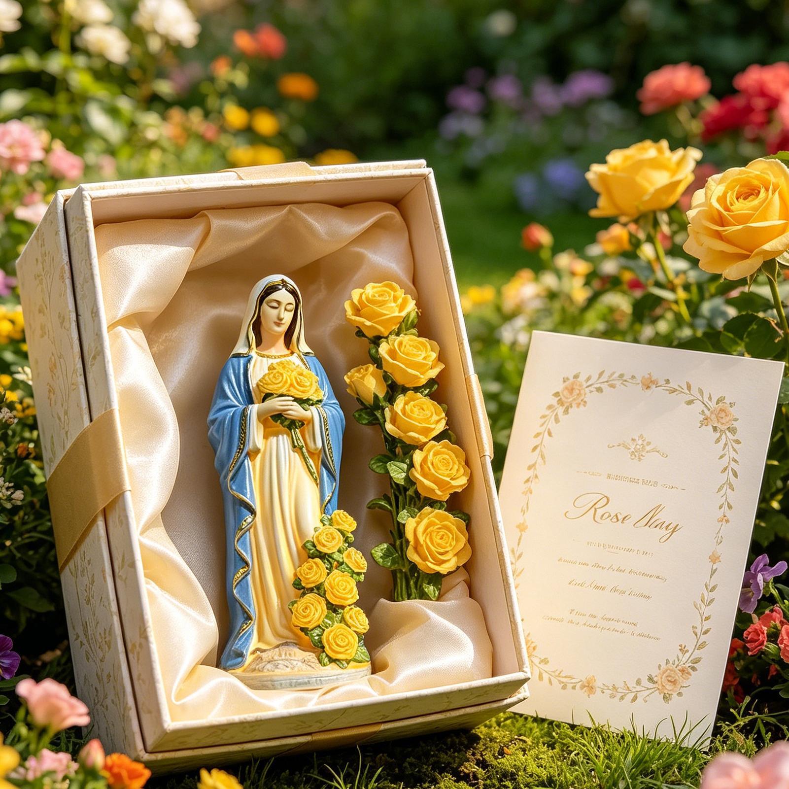 Estátua Solar da Virgem Maria  - Farming And Agriculture avaliação e preço